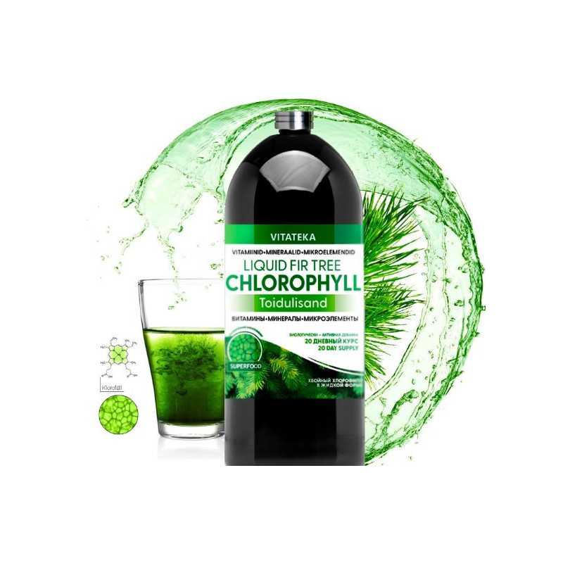 Vitteka hlorofils, 1000 ml Vitteka hlorofils, 1000 ml
