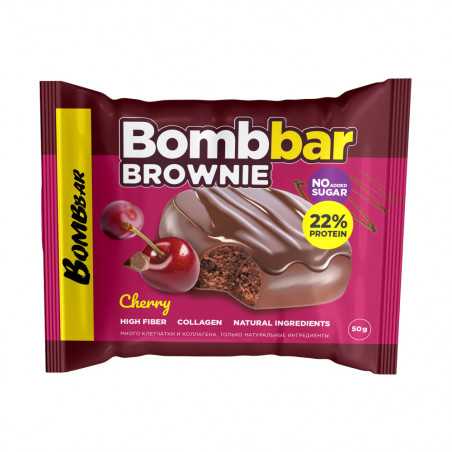 Bombbar glazēti cepumi "Cherry Brownie", 50 g