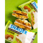 SNAQ FABRIQ SNAQER glazēts sīkdatne, pistācijas un karamele, 45 g SNAQ FABRIQ SNAQER glazēts sīkdatne, pistācijas un karamele, 45 g