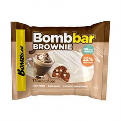 Bombbar glazēti cepumi "Brownie Mokacccino", 50 g – madala kalorsusega toode firmalt Bombbar, osta SportFit-ist