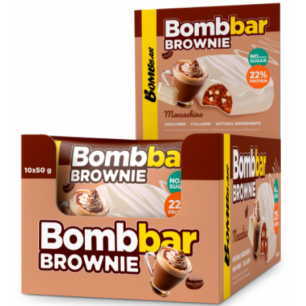 Bombbar glazēti cepumi "Brownie Mokacccino", 50 g
