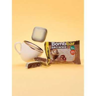 Bombbar glazēti cepumi "Brownie Mokacccino", 50 g – madala kalorsusega toode firmalt Bombbar, osta SportFit-ist