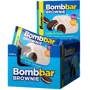 Bombbar glazēts sīkdatne "Brownie Cookie-Cream", 50 g