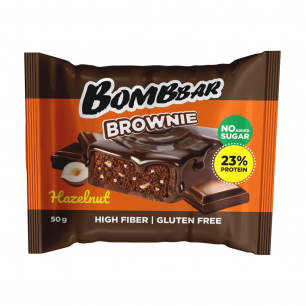Bombbar glazēts sīkdatne ar "Brownie Hazelnuts", 50 g