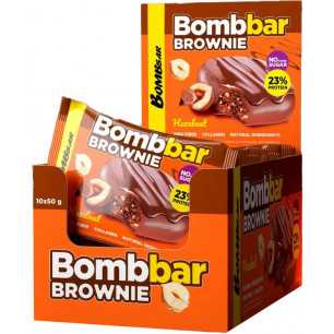 Bombbar glazēts sīkdatne ar "Brownie Hazelnuts", 50 g