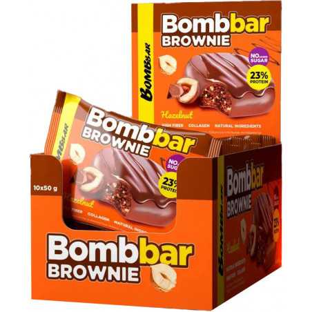 Bombbar glazēts sīkdatne ar "Brownie Hazelnuts", 50 g