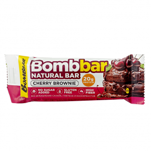 Bombbar glazēta batona "Cherry Brownie", 60g