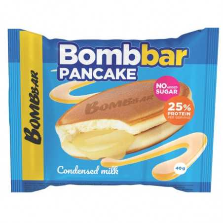 Bombbar olbaltumvielu pankūka "kondensēts piens", bez cukura, 40 g