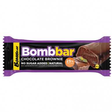 BombBar stiklotais olbaltumvielu bārs "šokolādes cepums", 40 g – madala kalorsusega toode firmalt Bombbar, osta SportFit-ist