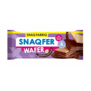 SNAQ FABRIQ Glazed vafeles Bathon "Chocolate-Saaru rieksts", 120 g