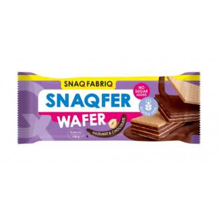 SNAQ FABRIQ Glazed vafeles Bathon "Chocolate-Saaru rieksts", 120 g