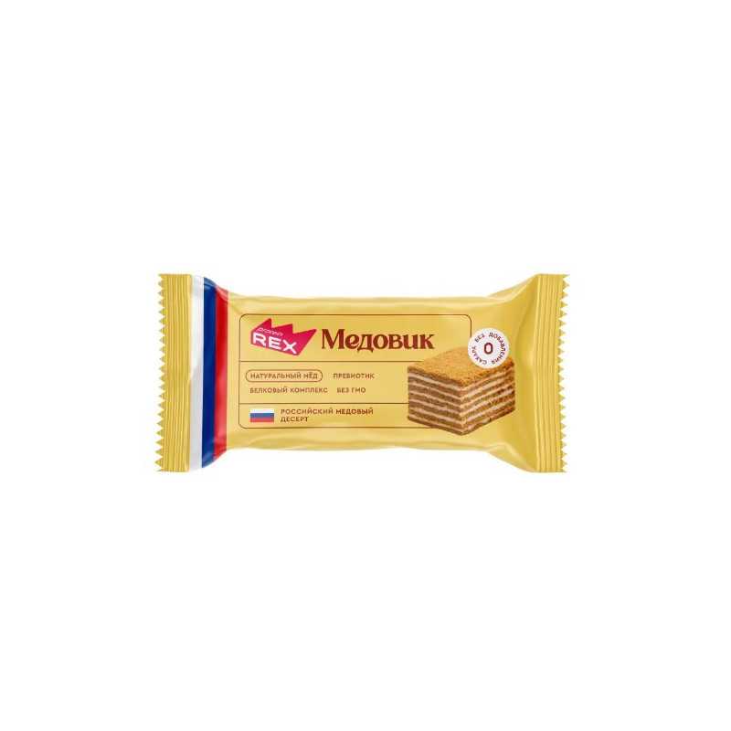 Olbaltumvielu rex olbaltumvielu medus kūka, 40 g Olbaltumvielu rex olbaltumvielu medus kūka, 40 g