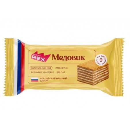 Olbaltumvielu rex olbaltumvielu medus kūka, 40 g