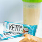 Bombbar Keto olbaltumvielu bārs "Tropu kokosrieksts un mandeļu", 40 g
