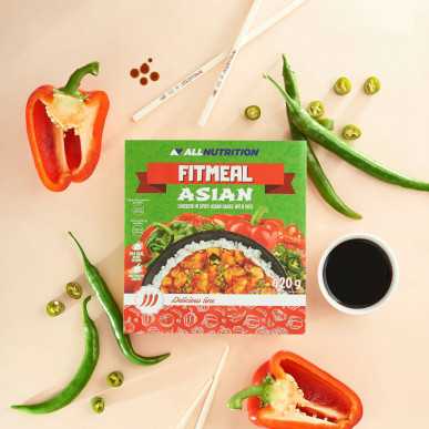 Allnuprition FitMeal vistas rīsi Āzijas mērcē, 420 g – madala kalorsusega toode firmalt AllNutrition, osta SportFit-ist