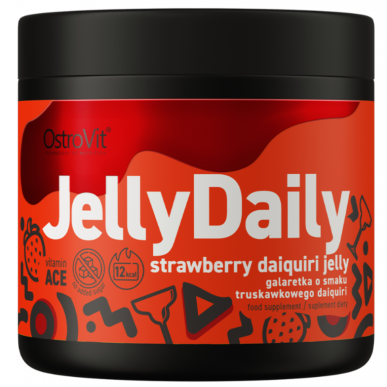 Ostrovit želeja katru dienu, zemeņu daiquiri - 350 g – madala kalorsusega toode firmalt Ostrovit, osta SportFit-ist