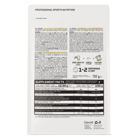 Ostrovitas masas tilpums, zemenes -700 g