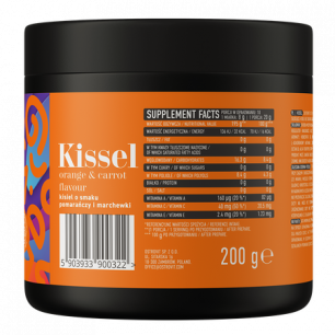 Ostrovit Kissell apelsīns un burkāns, 200 g