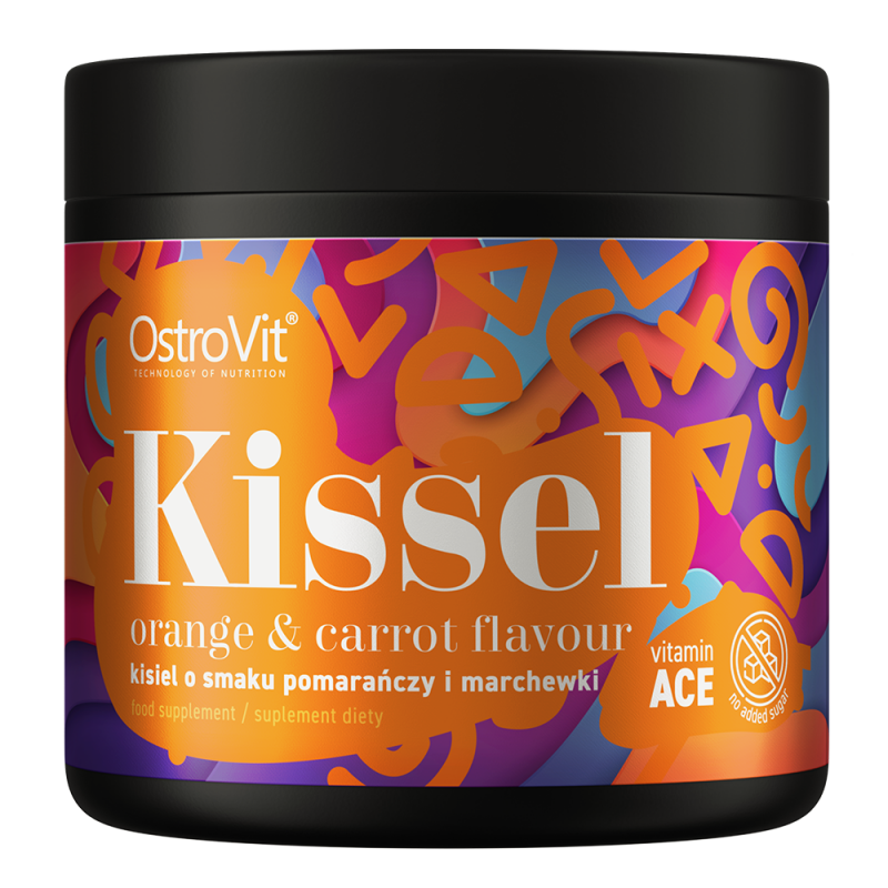 Ostrovit Kissell apelsīns un burkāns, 200 g
