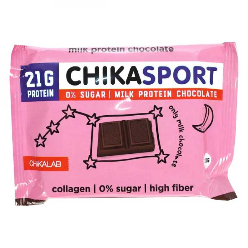 CHIKALAB CHIKASPORT Proteiinišokolaad, ilma suhkruta, 100 g CHIKALAB CHIKASPORT Proteiinišokolaad, ilma suhkruta, 100 g