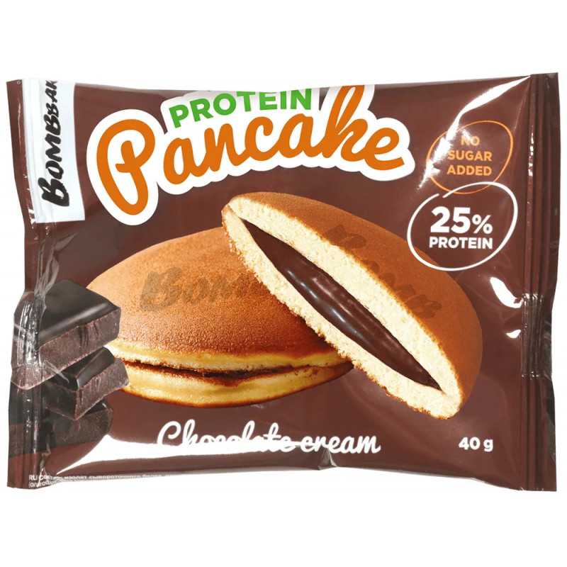 Pommiproteiinin pannukakku "Chocolate Cream", ilman sokeria, 40 g