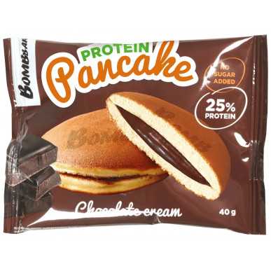 Pommiproteiinin pannukakku "Chocolate Cream", ilman sokeria, 40 g – madala kalorsusega toode firmalt Bombbar, osta SportFit-ist