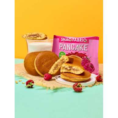 „SNAQ Fabriq“ baltymų blyno „Raspberry“, be cukraus, 45 g – madala kalorsusega toode firmalt Snaq Fabriq, osta SportFit-ist