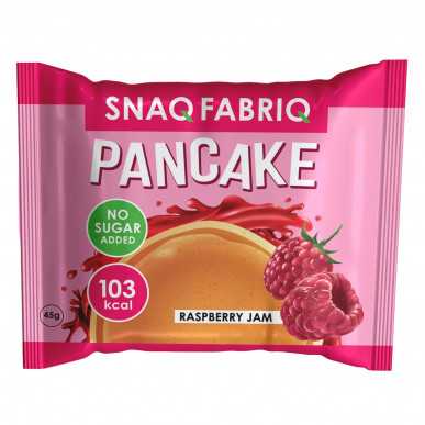 SNAQ FABRIQ Proteiinipannkook "Vaarikamoos", ilma suhkruta, 45 g – madala kalorsusega toode firmalt Snaq Fabriq, osta SportFit-ist