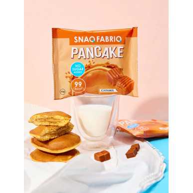 SNAQ FABRIQ Proteiinipannkook "Karamell", ilma suhkruta, 45 g – madala kalorsusega toode firmalt Snaq Fabriq, osta SportFit-ist