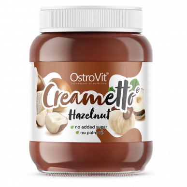 Ostrovit Creametto lazdu rieksts, 350 g – madala kalorsusega toode firmalt Ostrovit, osta SportFit-ist