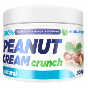 Allnuprition 100% zemesriekstu sviests - kraukšķīgs, 500 g