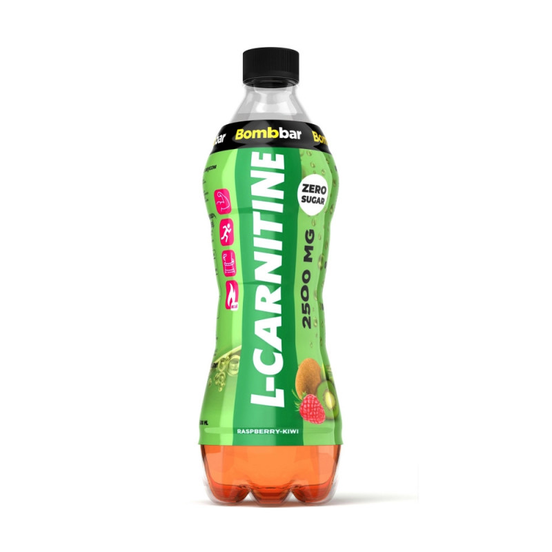 BOMBBAR Напиток слабогазированный L-carnitine - Малина Киви, 500 мл BOMBBAR Напиток слабогазированный L-carnitine - Малина Киви, 500 мл