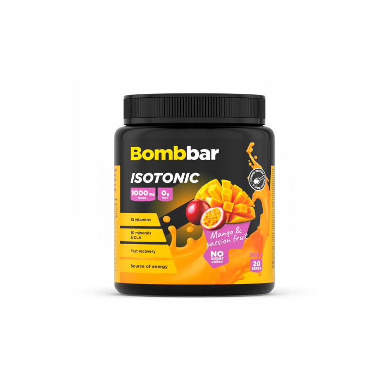 BOMBBAR Изотоник - Манго-маракуйя, 500 г BOMBBAR Изотоник - Манго-маракуйя, 500 г
