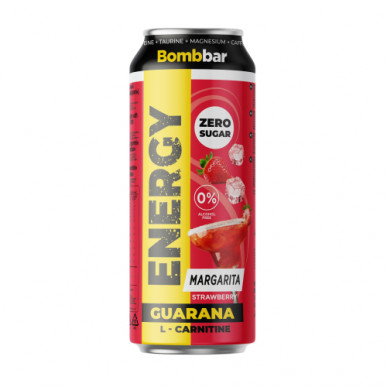 BOMBBAR Energy Drink with Guarana "Margarita", 450 ml – low-calorie product from Bombbar, buy in SportFit
