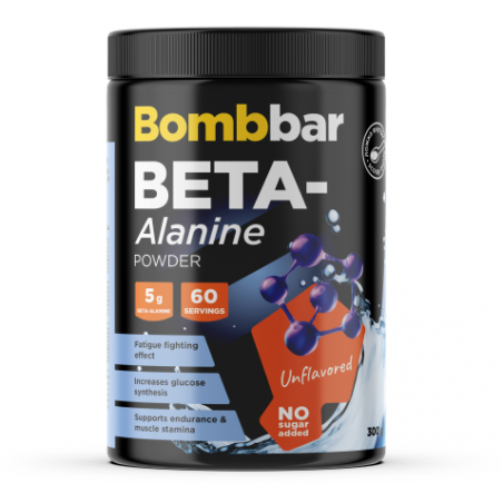 BOMBBAR Beta-Alanine, Unflavored, 300 g