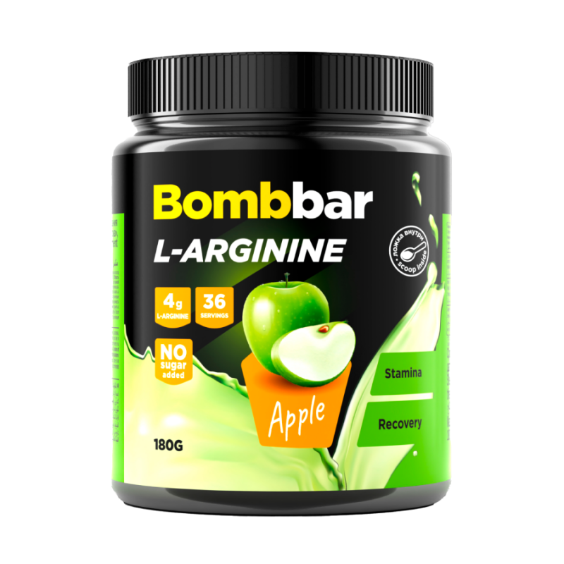 BOMBBAR L-Arginine, Яблоко, 180 г BOMBBAR L-Arginine, Яблоко, 180 г