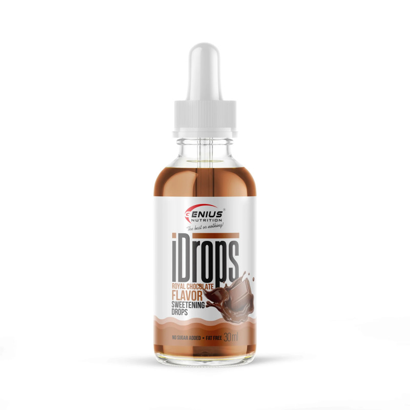 GENIUS NUTRITION Flavored Drops, Chocolate – 30 ml GENIUS NUTRITION Flavored Drops, Chocolate – 30 ml