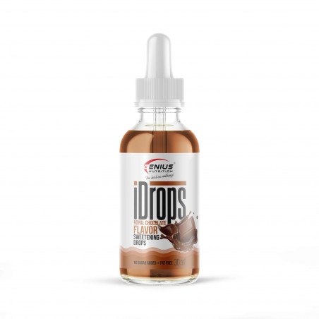 Ģēnija uztura garšas pilieni, šokolāde - 30 ml