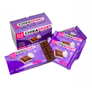Chikalab chikalab -proteiiniauklaa ilman sokeria - kermaista täyttöä, 100 g