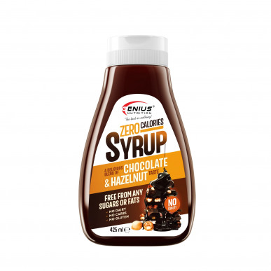 GENIUS NUTRITION Syrup Chocolate Hazelnut, 425 ml – low-calorie product from Genius Nutrition, buy in SportFit