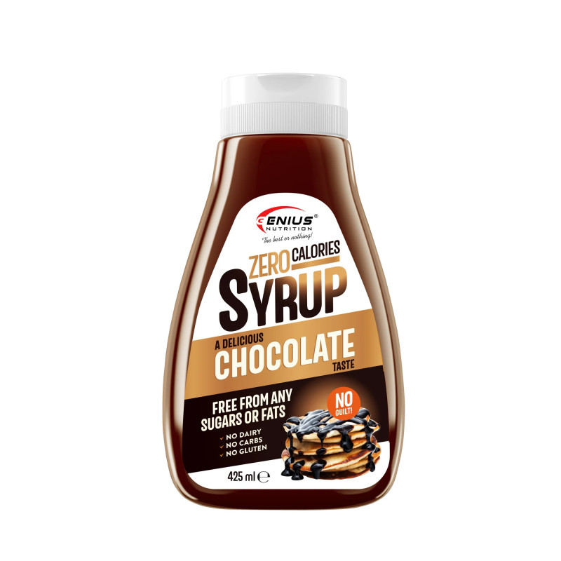 GENIUS NUTRITION Syrup Sugar-free Chocolate, 425 ml GENIUS NUTRITION Syrup Sugar-free Chocolate, 425 ml