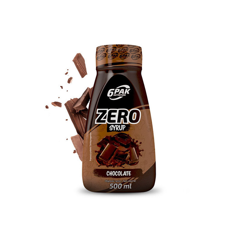 6PAK Сироп ZERO – Шоколад, 500 мл 6PAK Сироп ZERO – Шоколад, 500 мл
