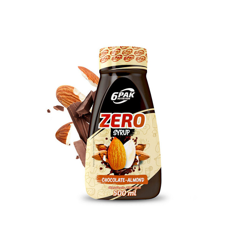 6PAK Сироп ZERO – Шоколад и Миндаль, 500 мл 6PAK Сироп ZERO – Шоколад и Миндаль, 500 мл