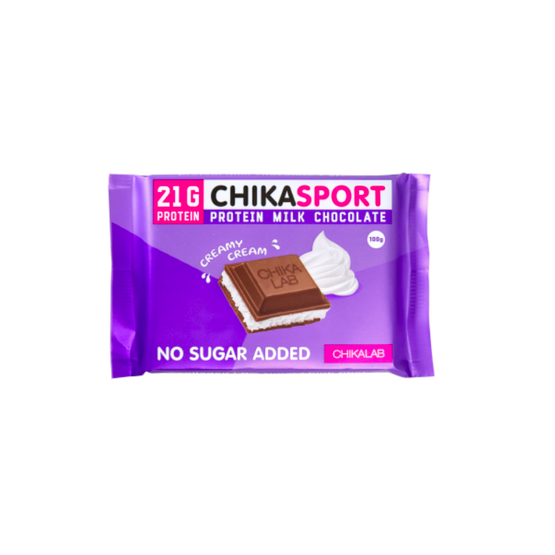 Chikalab chikalab -proteiiniauklaa ilman sokeria - kermaista täyttöä, 100 g