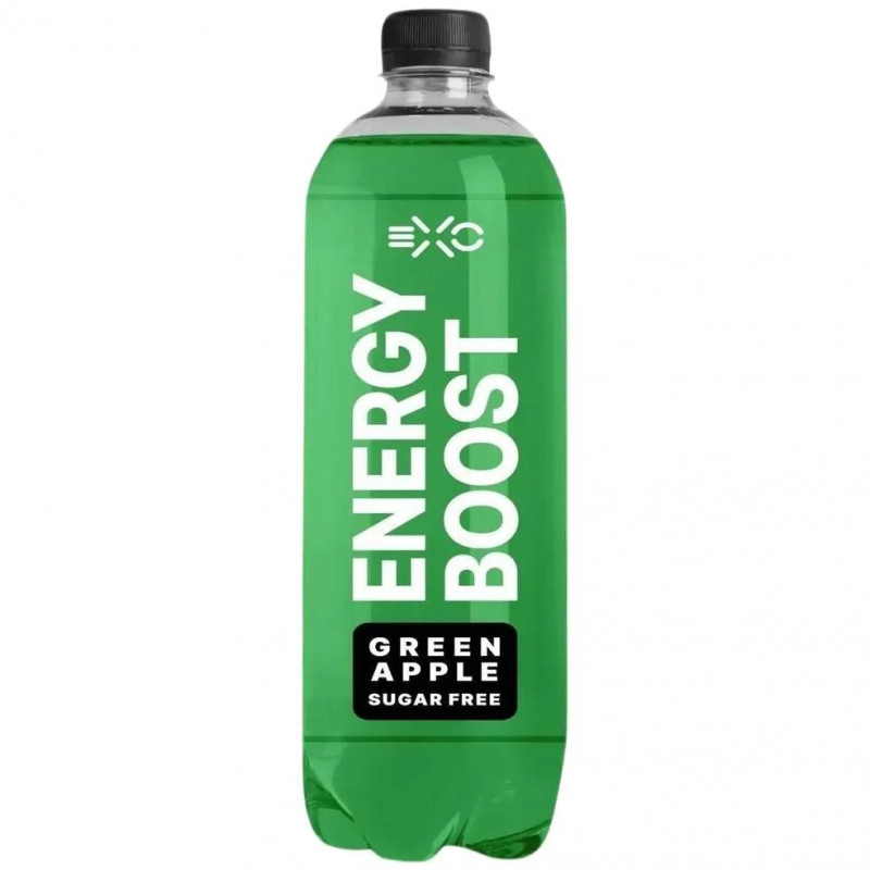 FITNESS FOOD FACTORY Carbonated Energy Drink EXO, Apple, 500 ml FITNESS FOOD FACTORY Carbonated Energy Drink EXO, Apple, 500 ml