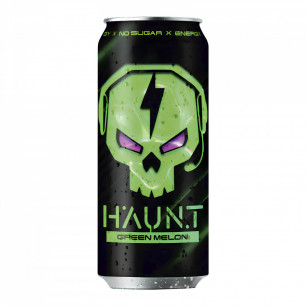 Energiajuoman kummitus, vihreä meloni, 450 ml