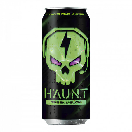 Energiajuoman kummitus, vihreä meloni, 450 ml