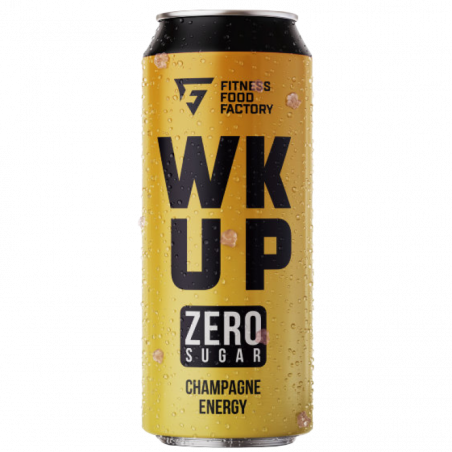 FITNESS FOOD FACTORY Energy Drink WK UP Champagne, 450 ml