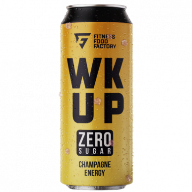 FITNESS FOOD FACTORY Energy Drink WK UP Champagne, 450 ml – low-calorie product from , buy in SportFit
