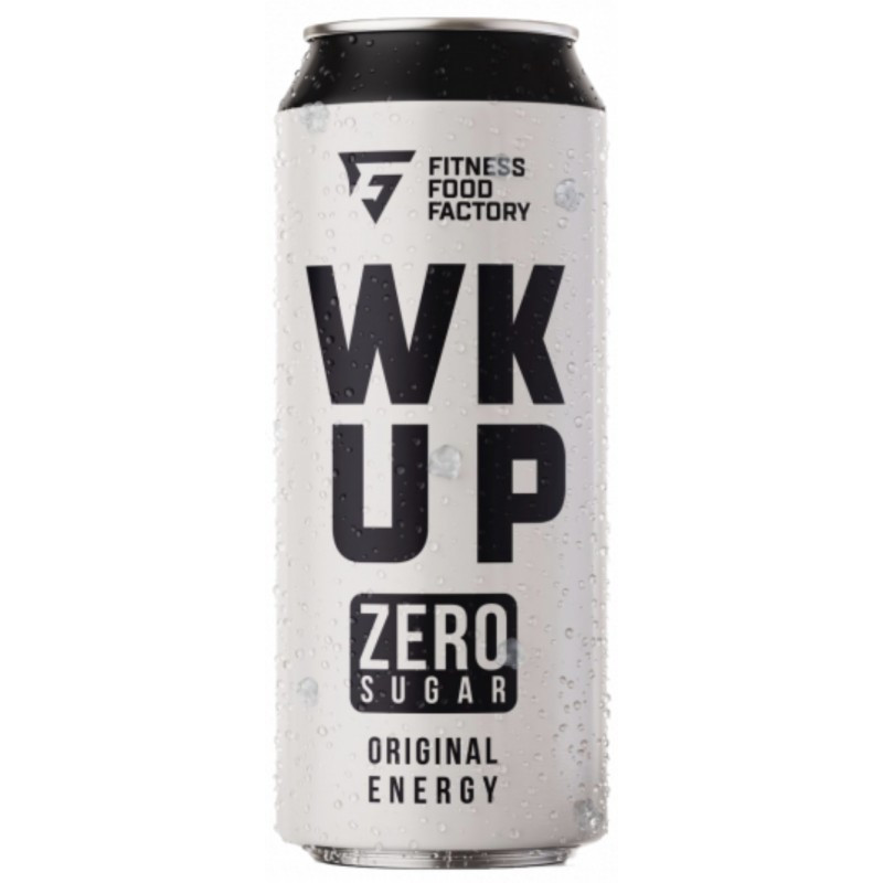 FITNESS FOOD FACTORY Energy Drink WK UP Original, 450 ml FITNESS FOOD FACTORY Energy Drink WK UP Original, 450 ml